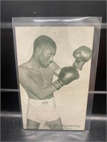 Vintage Bob Montgomery Boxing Card