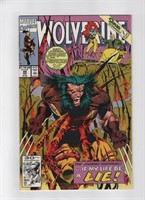 MARVEL COMICS WOLVERINE #49 COPPER AGE VF-NM