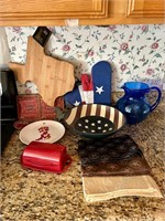 Texas/USA Themed Kitchen Items