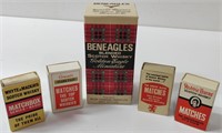 Vintage Matchbox Scotch Whisky Bottles w/ Contents