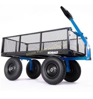 Kobalt $184 Retail 6-cu ft Steel Yard Cart