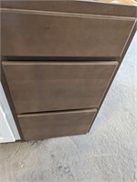 Brown Base Cabinet w/ Drawers - 18" wide