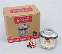 Boyd's Bears Coca-Cola Jukebox Trinket Box