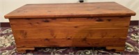 Cedar Chest w/ Copper Hardware on Casters