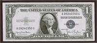 1935-D $1 Silver Certificate, "God-less", Crisp