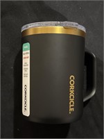 Corkcicle Black & Copper 16 OZ Mug