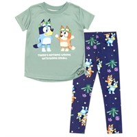 3T  Sz 2T Bluey Bingo Toddler Girls T-Shirt and Le