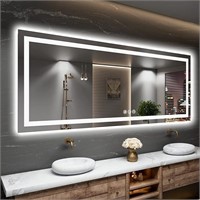Amorho LED Bathroom Mirror 72"x 36" *