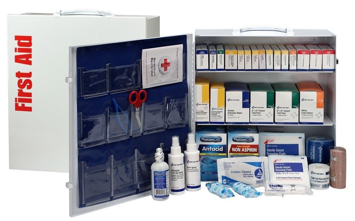 3-Shelf First Aid Kit for Businesses  ANSI B+