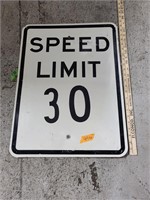 Speed limit sign