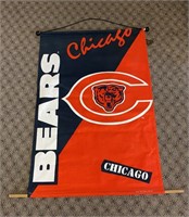 Chicago Bears Hanging Flag