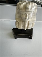 Hand Carved King Tut Bust