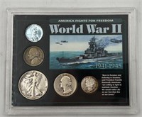 America’s Fight For Freedom, WW2 Coin Set