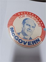 Large McGovern Political Button