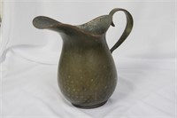 A Vintage Brass Pitcher