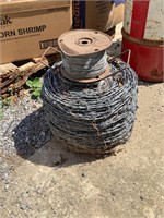 Roll of HD Barbed Wire & Mechanics Wire