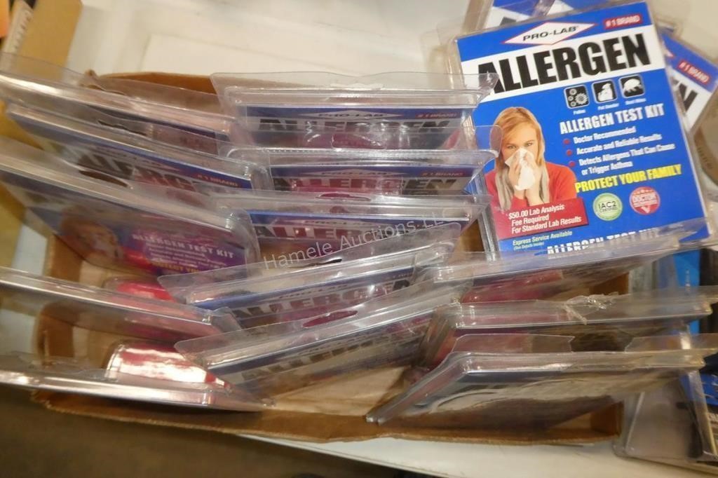 Allergen allergy test kits