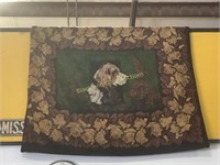 Hunting Dog Chase Brand Tapestry