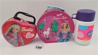 Barbie Lunch Boxes & Thermos