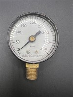 ASHCROFT Pressure Guage psig 0-400 Untested