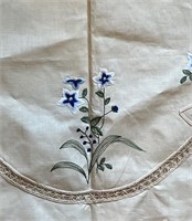 Embroidered Small Tablecloth