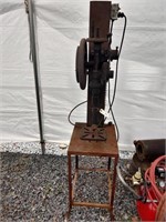 Antique Blacksmith Drill Press, 115 v. Motor,