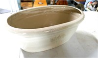 Ceramic Foot Bath/Planter 19"x11"x8"