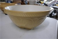 Large Yellow Ware Mixng Bowl 13"D