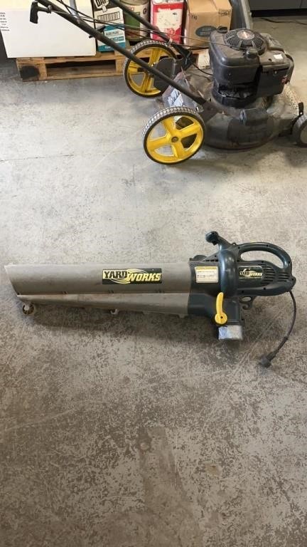 YardWorks Electric Blower (no bag)