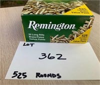1 Box Remington 525 golden bullet,525 rounds,