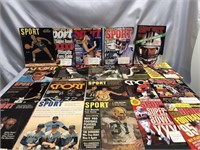 20- VINTAGE SPORTS MAGAZINES