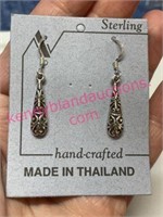 New Sterling silver dangle earrings (1.6g)