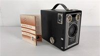 Brownie Target Six-16 Camera with book