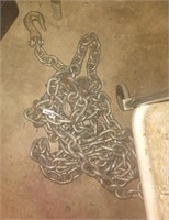 Double Hook Heavy Logging Chain, ~15ft