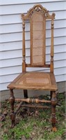 Foster-Rahe  Co Ft Wayne Chair Carved Wood Unique