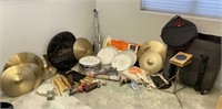 Percussion Instruments, Cymbals, Lugwig Snare +