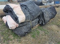 (4) Large Insulated Concrete Tarps