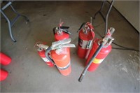 5 Fire extinguishers