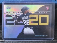 2020 TOPPS CHROME LUIS ROBERT REFRACTOR RC