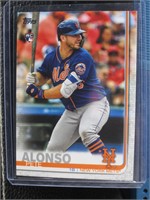 2019 TOPPS PETE ALONSO ROOKIE CARD METS RC