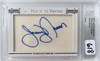 Jerry Narron Cut Signature 2013 leaf card