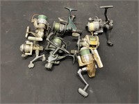 Collection Of 7 Fishing Reels