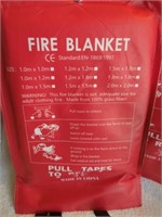 New Fire blanket, wall mountable for quick