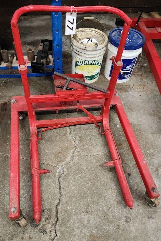 Hydraulic Dual Wheel Dolly