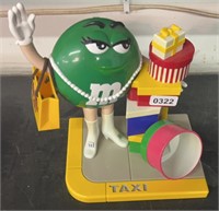 Green M&M's Taxi Call Candy Dispenser