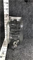 yorkshire glassware pitcher w/dispenser-w/writing