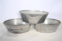 Red Bull Metal Ice Bowls- 3 Count