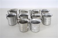 Aluminum 3/84L Measuring Cups- 10 Count