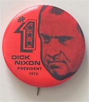 Richard Nixon campaign pin