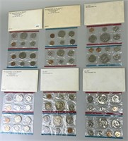 6 U.S. Mint UNC Coin Sets.